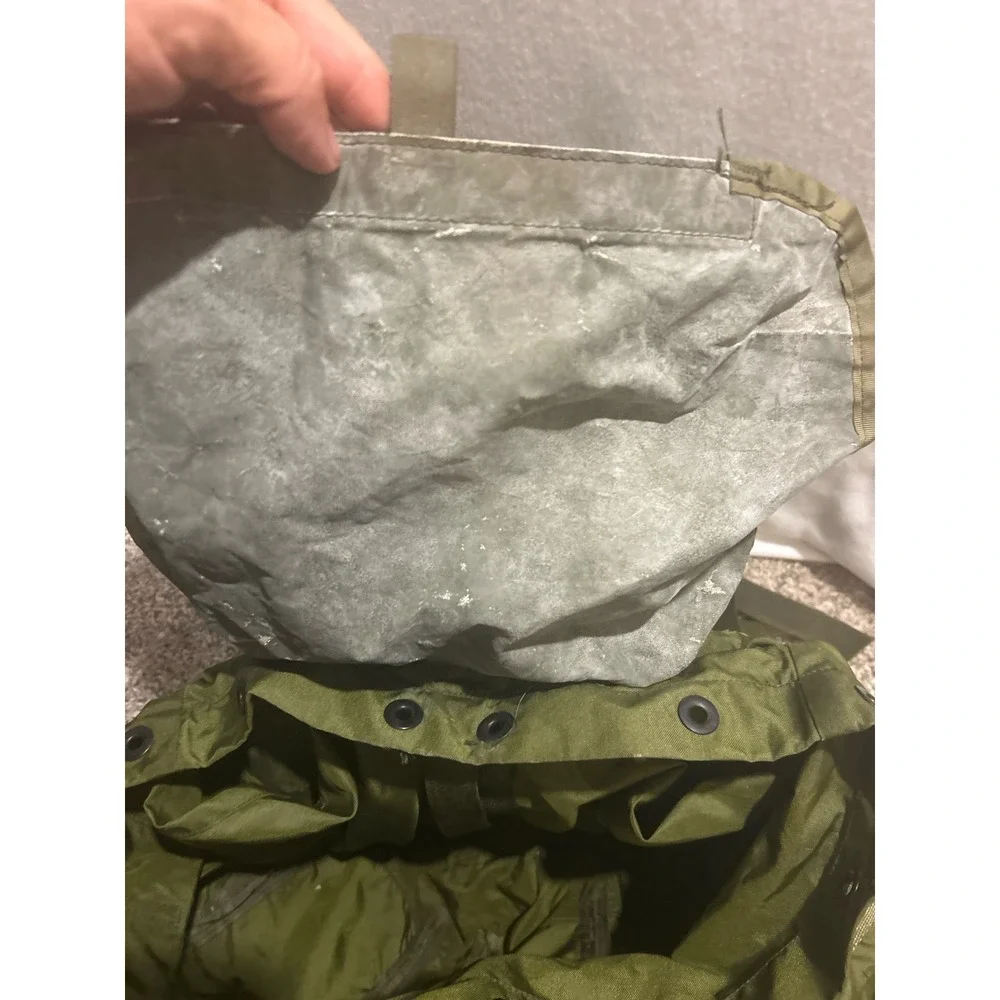US Military ALICE Field Pack LC-1 Medium Rucksack Olive Drab Green Vintage Bag